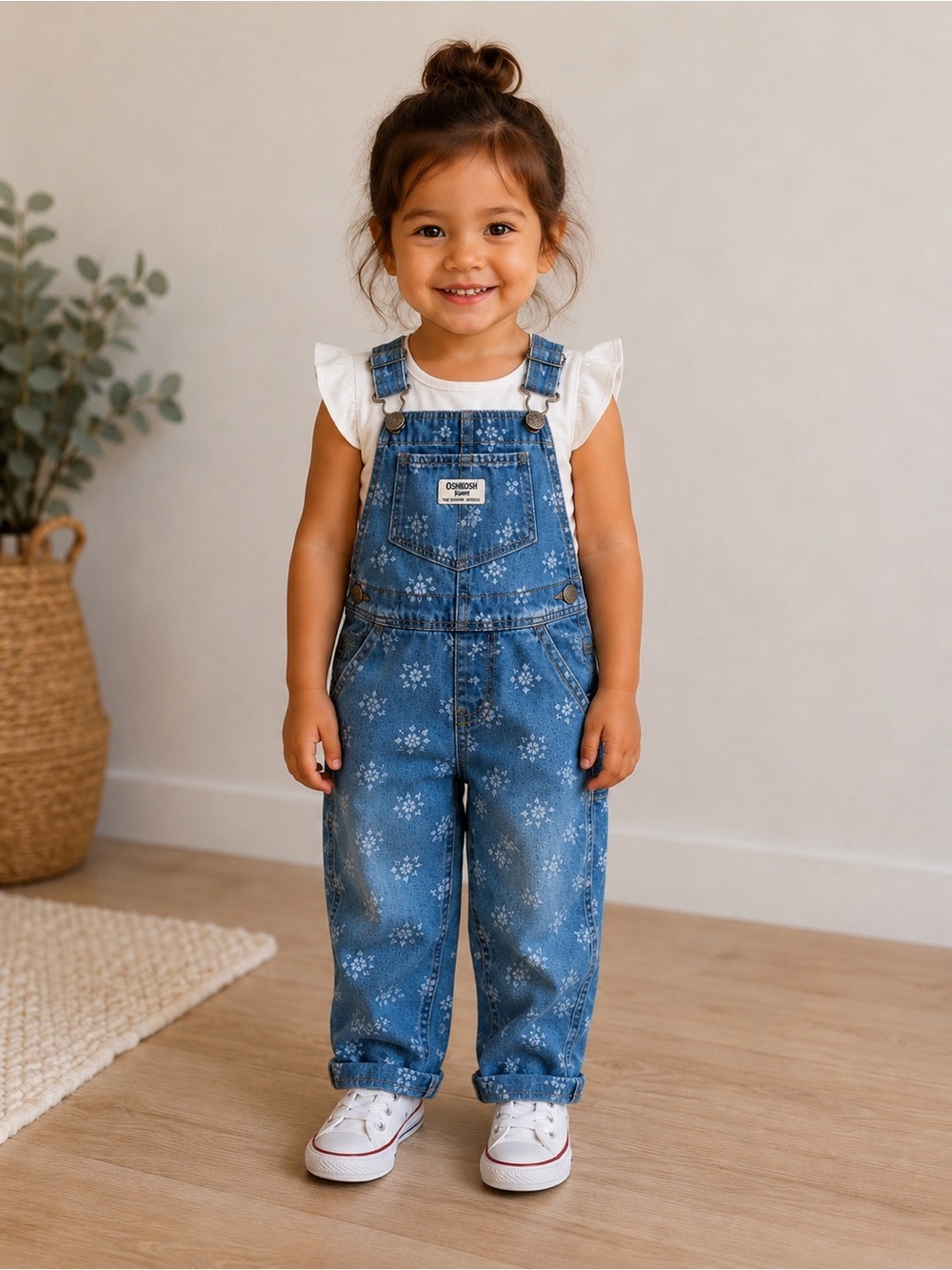 Oshkosh denim jumpsuit 3T